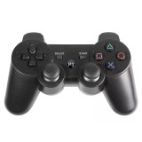 Controller wireless compatibil PS3 DoubleShock, Negru
