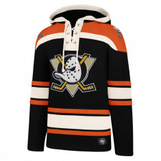 Anaheim Ducks hanorac de bărbați cu glugă 47 Superior Lacer Hood NHL - S