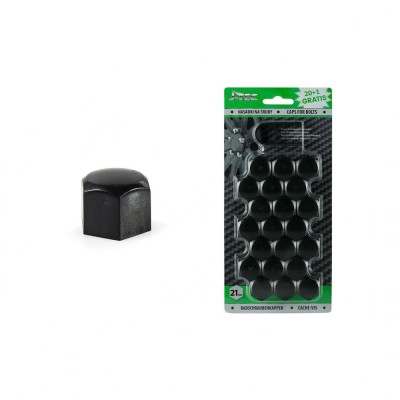 Set capace prezoane 21 mm, culoare negru foto