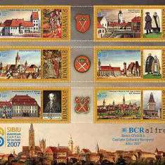 ROMANIA 2007, Sibiu Capitala Culturala Europeana, MNH, 1769a