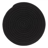 Suport Cratiță 21cm, Negru, Impletit, Oem