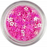 Confetti roz - flori cu găuri