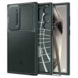 Husa samsung galaxy s24 ultra, spigen optik armor, abyss green