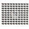 Diverse componente, iphone x, loudspeaker lower foam