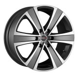 Jante TOYOTA LAND CRUISER 90-95 7.5J x 17 Inch 6X139,7 et0 - Mak Fuoco 6 Ice Gun Metal - pret / buc, 7,5