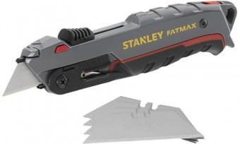 Stanley FMHT0-10311 Cutit premium SFM, de buzunar, argintiu - 3253560103118