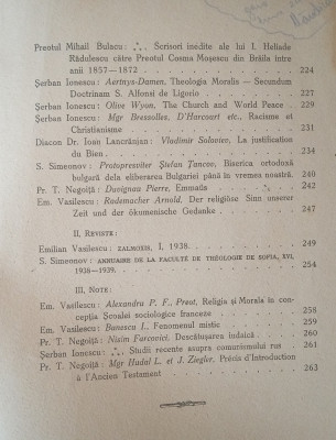 Studii teologice (1940, anul VIII, vol. I) foto
