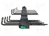 Set Chei Torx WERA, {{Material}}, TX8-TX40, {{Lungime totala}}, 9 piese - Profesional