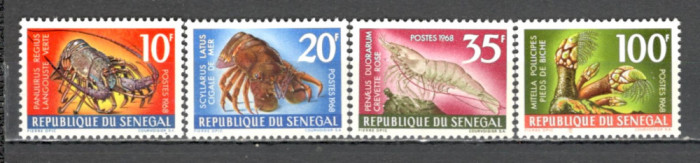 Senegal.1968 Fauna marina-Crabi MS.95