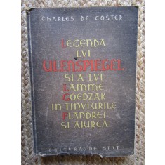 Legenda lui Ulenspiegel si a lui Lamme Goedzak Charles de Coster