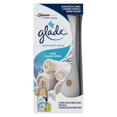 Odorizant camera 269 ml Glade Aut Spray Clean Linen foto