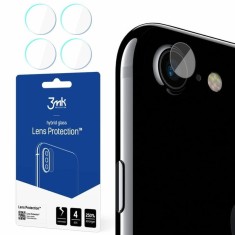 Set 4 x Folie Camera Compatibila cu iPhone SE 2020 / Compatibila cu iPhone 8 / Compatibila cu iPhone 7 / Compatibila cu iPhone 6S / Compatibila cu iPh foto