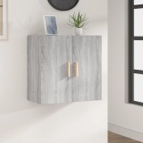 Gossi dulap de perete, sonoma gri, 60x30x60 cm, lemn prelucrat