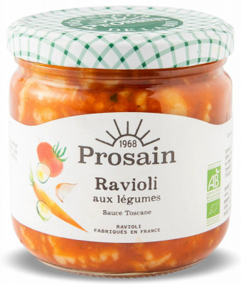 Ravioli BIO cu umplutura de legume si sos toscan Prosain foto