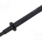 Terminal măsurare 60V DC 4mm negru Hirschmann PRUEF 3
