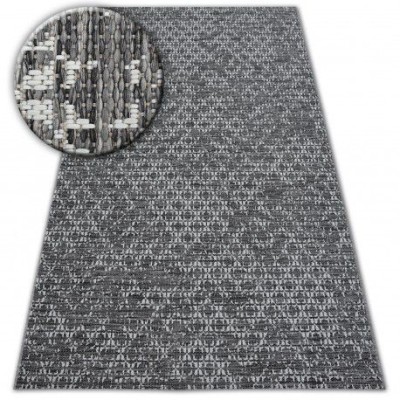 Covor sisal Loft 21145 Boho fildeş argintiu gri, 140x200 cm foto
