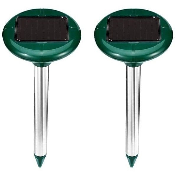 Set 2 aparate solare cu ultrasunete impotriva daunatorilor,Solar Pest Repeller