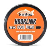 Material struna &icirc;mpletit Kudos Hooklink Camo Green 20m 25lb