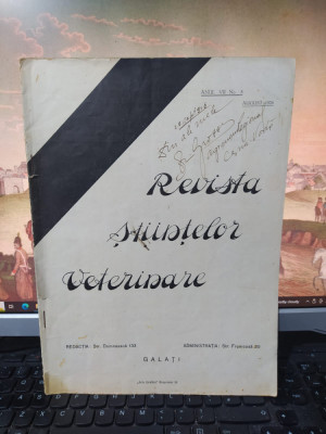 Revista Științelor Veterinare, Galați anul VII nr. 8, aug. 1926 Calul Nonius 050 foto