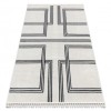 Covor AMOUR 53091C cremă - Geometric, linii modern, elegant, 78x150 cm