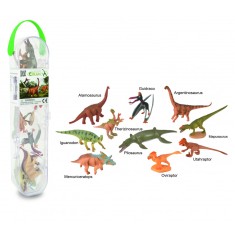 Cutie cu 10 minifigurine Dinozauri set 3