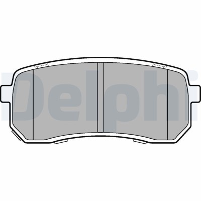 DELPHI LP3178 set placute frana,frana disc foto