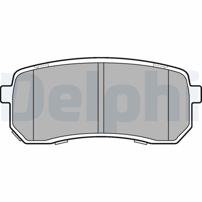 DELPHI LP3178 set placute frana,frana disc
