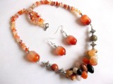 set colier si cercei cu agate 34437