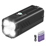 Lanterna LED Superfire M20, 6000lm, 362M, incarcare USB-C, 72W, acumulator 10400mAh, Supfire