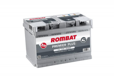 Acumulator Rombat 12V 75AH Premier Plus 29395 5752K30075ROM foto