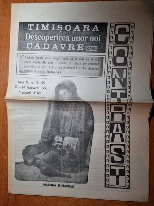 ziarul contrast 8-14 februarie 1991