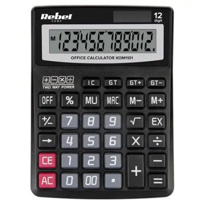 Calculator De Birou 12 Digiti Oc-100 Rebel foto