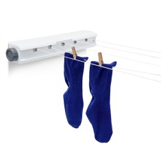 Uscator de Rufe 4m, 5 Sfori Retractabile, E-manor&reg;