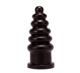 Dop Anal XXL, Negru, 23 cm