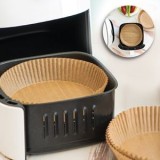 H&acirc;rtie de copt rotundă pentru Air Fryer, &Oslash;23x4.5cm, 20 buc, CMCLASS