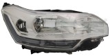 Far Citroen C5 (RD/TD) 01.2008-09.2010 TYC partea Dreapta, cu lumina viraje, tip bec H1+H7+H7, reglaj electric fara motoras