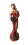 Statueta Zeita Abundentei Rosie, 30cm, Rasina, Decorativa Casa, Aspect Vintage, Cadou Deosebit