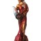 Statueta decorativa Zeita Abundentei, Rosu, 30 cm, 356321DV