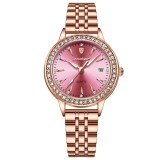 Cumpara ieftin Ceas de dama Poedagar CS1676, otel inoxidabil, rose gold, cadran roz