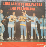 Luis Alberto del Parana Los Paraguayos, Electrecord, calitatea foarte buna, VINIL, Pop