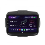 Cumpara ieftin Navigatie Jeep Renegade (2014-2018), Android 13, A-Octacore 4GB RAM + 64GB ROM, 9 Inch - AD-BGA9004+AD-BGRKIT286