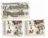 Cehoslovacia - Marci diverse (3 buc,), 1981, obliterate