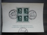 1937 GERMANIA REICH BLOC STAMPILAT