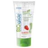 Lubrifiant natural BIOglide Strawberry, pe baza de apa, cu aroma de capsuni, 80 ml (PTS)