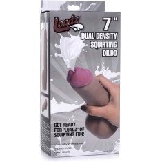Dildo cu Ejaculare XR Brands "Squirting Chocolate" 18,5 cm - Maro##