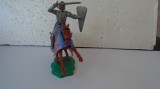 Bnk jc Figurina de plastic - Timpo - cavaler medieval calare