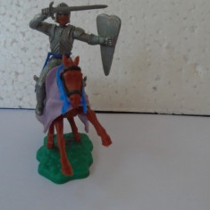 bnk jc Figurina de plastic - Timpo - cavaler medieval calare