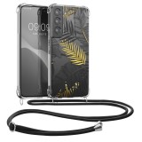 Husa Kwmobile pentru Samsung Galaxy S22, Silicon, Multicolor, 57746.02, Textil, Carcasa