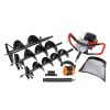Motoburghiu Pamant 5.7CP Euro-Craft GD570, 57.5cm3, Rezervor 1.2L + 3 Burghie(100/150/200mm) + Extensie 30cm