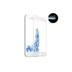 Folie de protectie compatibila cu iPhone 8, Tempered Glass, Alb